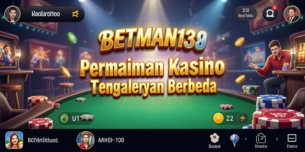 Screenshot dari gameplay Kasino yang mendebarkan di BETMAN138.