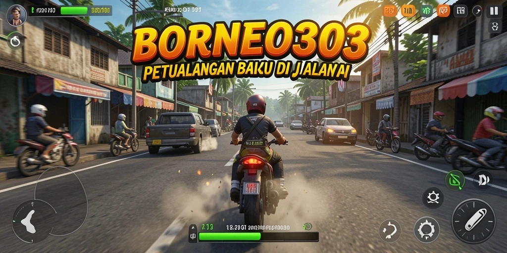 Tampilan gameplay seru dari BORNEO303 yang memukau.