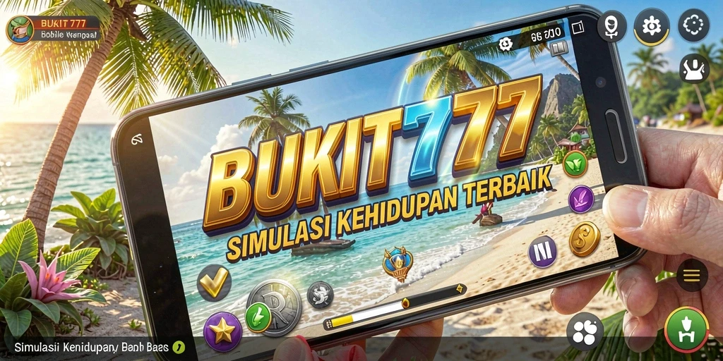 Tampilan gameplay menarik dari BUKIT777 dalam simulasi kehidupan.
