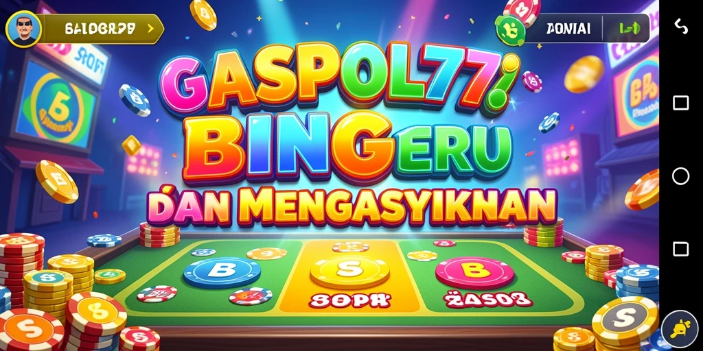 Screenshot gameplay GASPOL77 menampilkan aksi seru dalam permainan Bingo.