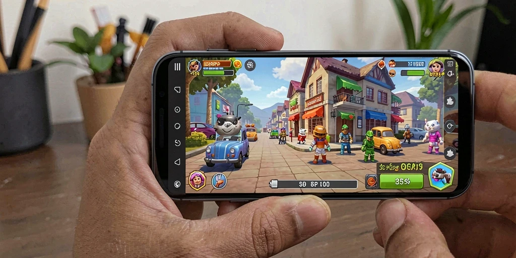 Tampilan gameplay IDRRP yang menarik dan interaktif.