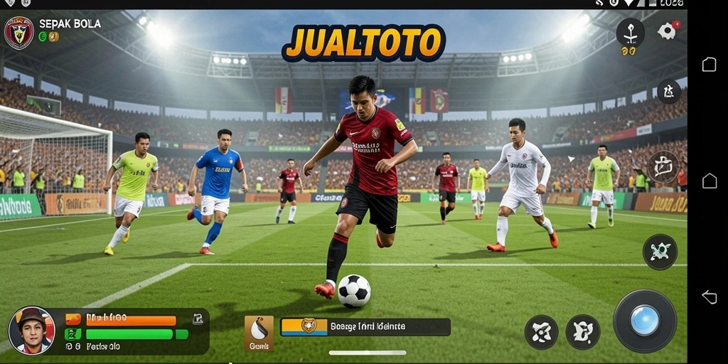 Tampilan gameplay JUALTOTO yang menegangkan dan realistis.