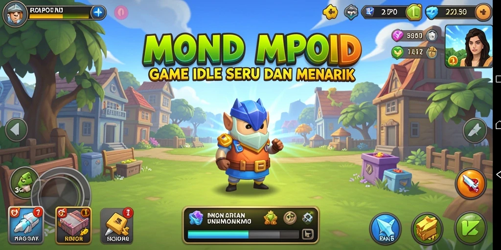 Tampilan seru dari gameplay MPOID yang menarik dan interaktif.