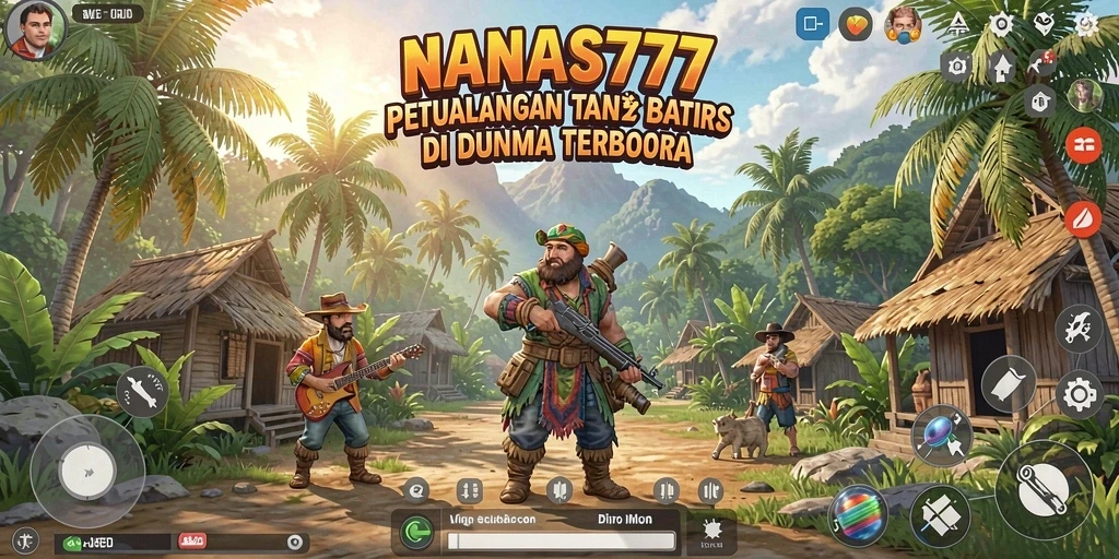 Gameplay menakjubkan di dunia terbuka NANAS777.