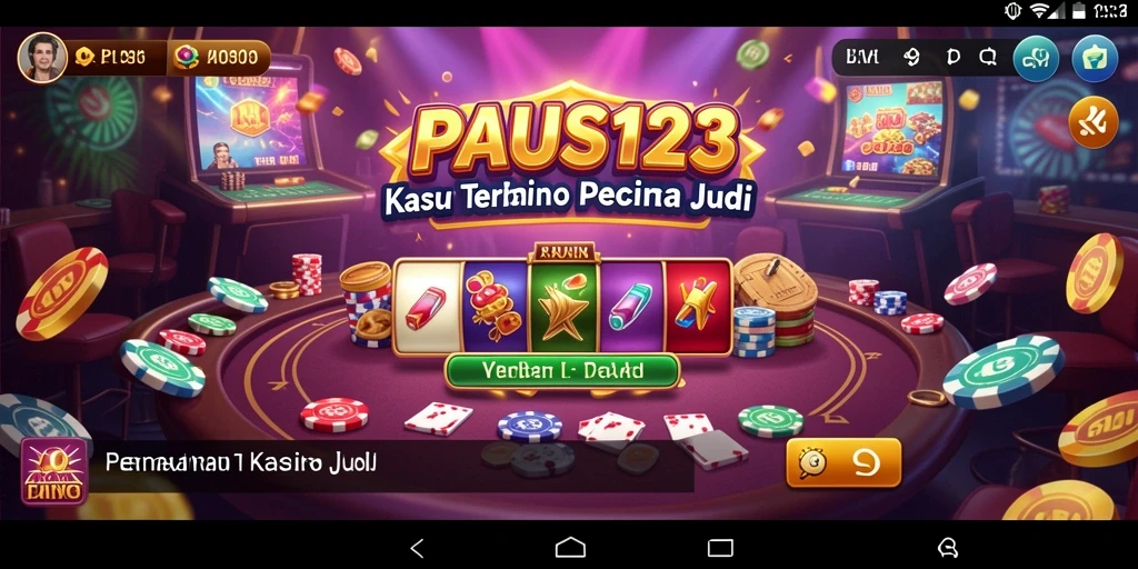 Tampilan gameplay menyenangkan dan mengasyikkan di PAUS123.