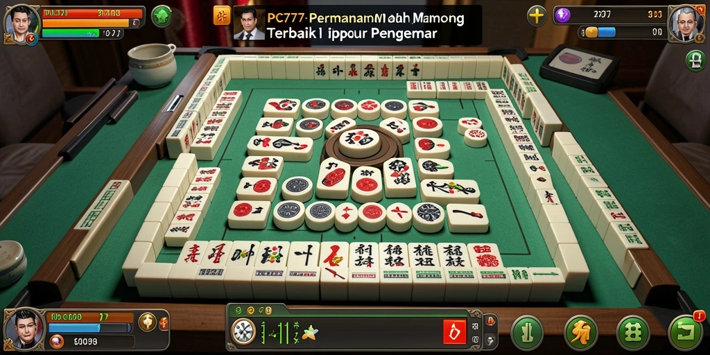 Screenshot menampilkan gameplay Mahjong yang memikat dan menantang.