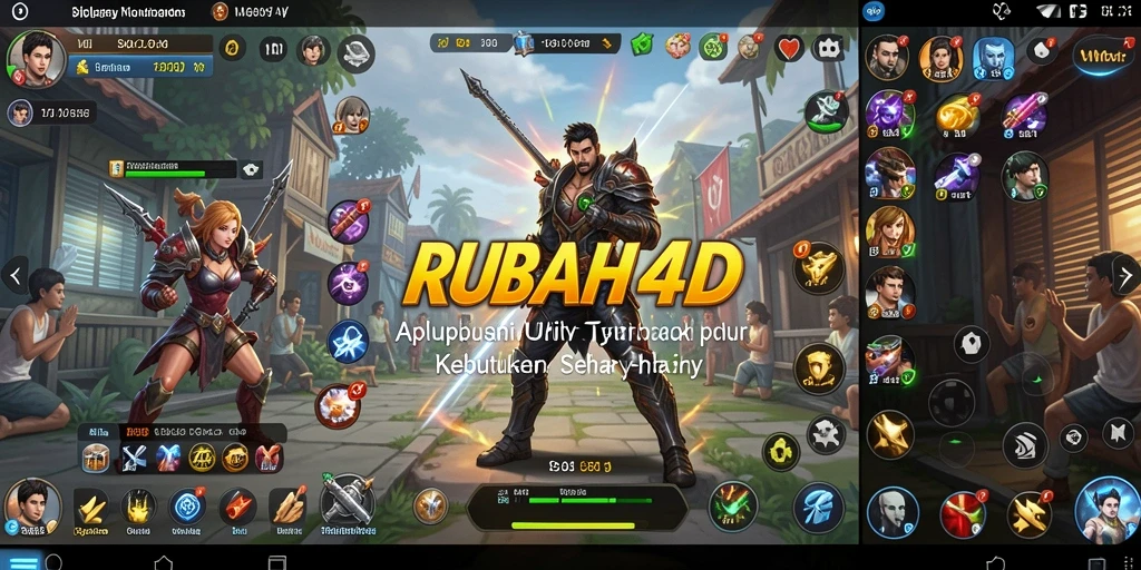 Screenshot utama RUBAH4D yang menunjukkan antarmuka yang bersih dan fungsional.