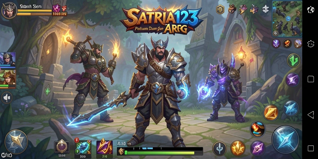 Tampilan gameplay ARPG yang memikat dan menantang.