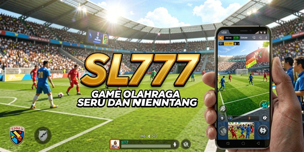 Screenshot gameplay <strong>SL777</strong> dengan suasana pertandingan yang dinamis.