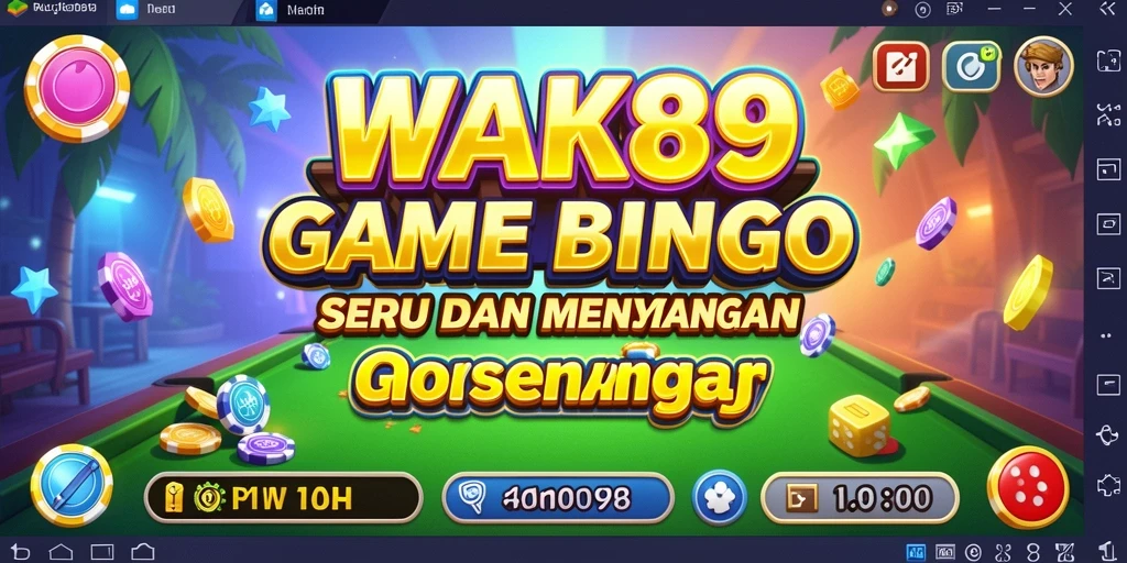 Tampilan gameplay WAK89 yang seru dalam permainan Bingo.