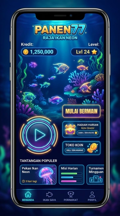 Proses pengunduhan aplikasi di Panen77 yang cepat dan aman.